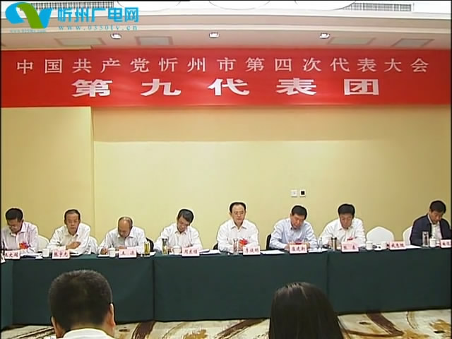 李俊明参加市第四次党代会第八第九代表团分团讨论