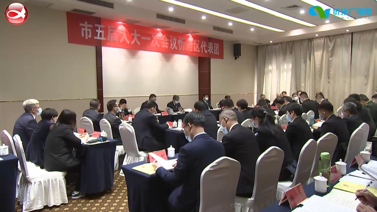 朱晓东参加市五届人大一次会议忻府区代表团审议时强调 努力创造全方位推动高质量发展的新业绩​